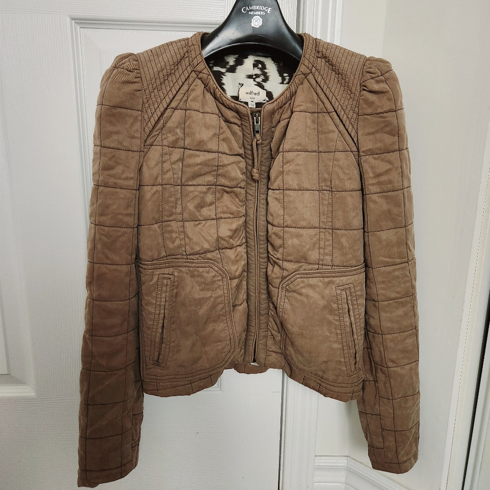 Aritzia Wilfred Quilted Jacket XS